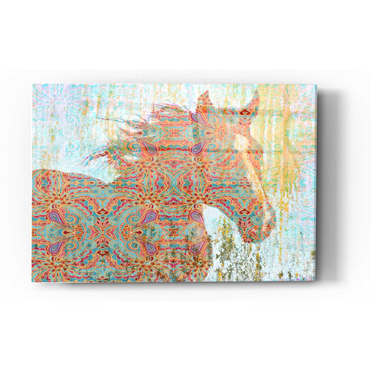 Epic Art 'Pattern Horse' by Irena Orlov, Acrylic Glass Wall Art