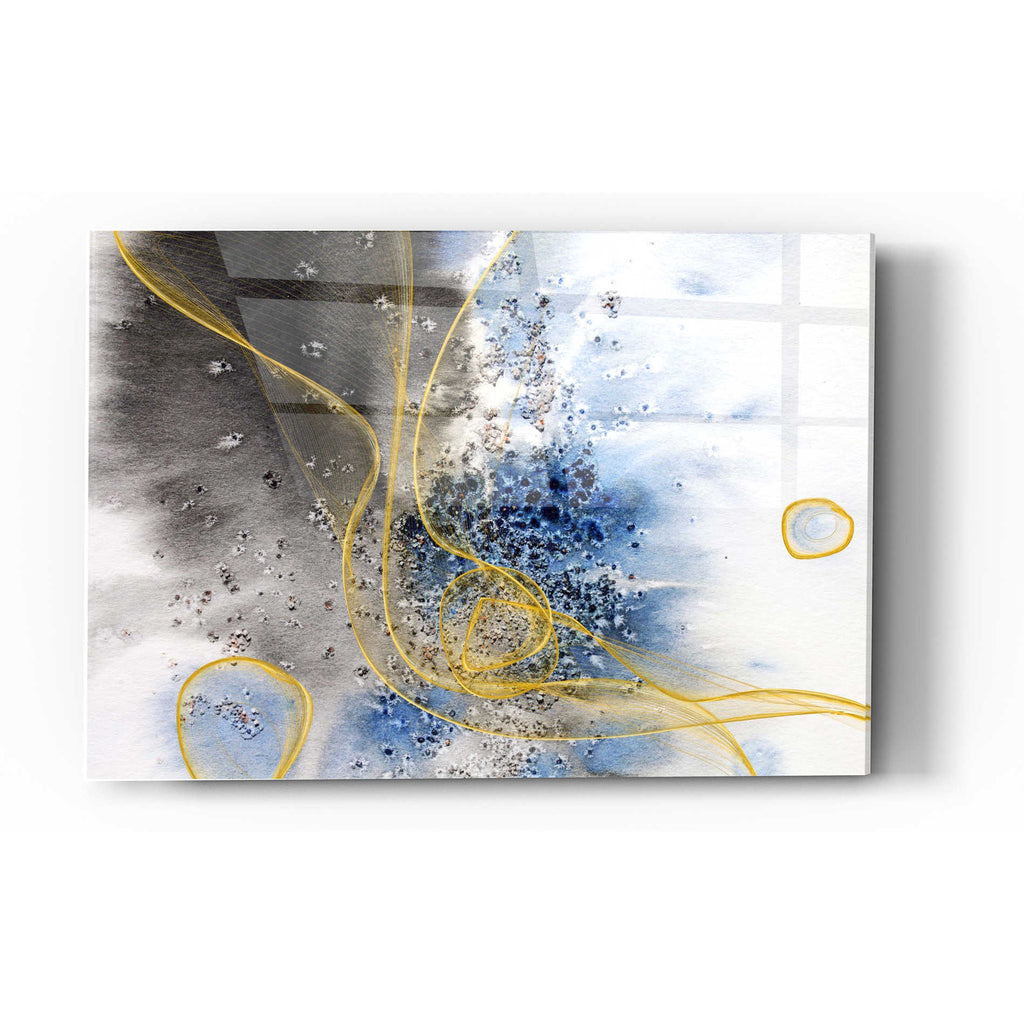 Epic Art 'Coastal Watercolor Abstract' by Irena Orlov, Acrylic Glass Wall Art
