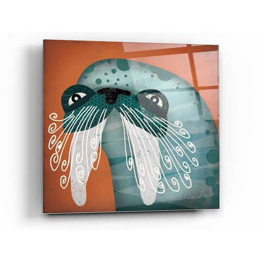 Epic Art 'Walrus Wow' by Ryan Fowler, Acrylic Glass Wall Art