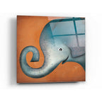 Epic Art 'Elephant Wow' by Ryan Fowler, Acrylic Glass Wall Art