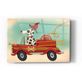 Epic Art 'K9 Fire Department' by Ryan Fowler, Acrylic Glass Wall Art