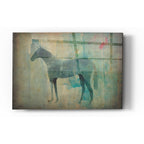 Epic Art 'Cheval Noir v3' by Ryan Fowler, Acrylic Glass Wall Art