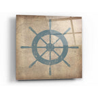 Epic Art 'Nautical Shipwheel' by Ryan Fowler, Acrylic Glass Wall Art