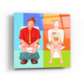 Epic Art 'Boy Meets Girl' by Sai Tamiya, Acrylic Glass Wall Art