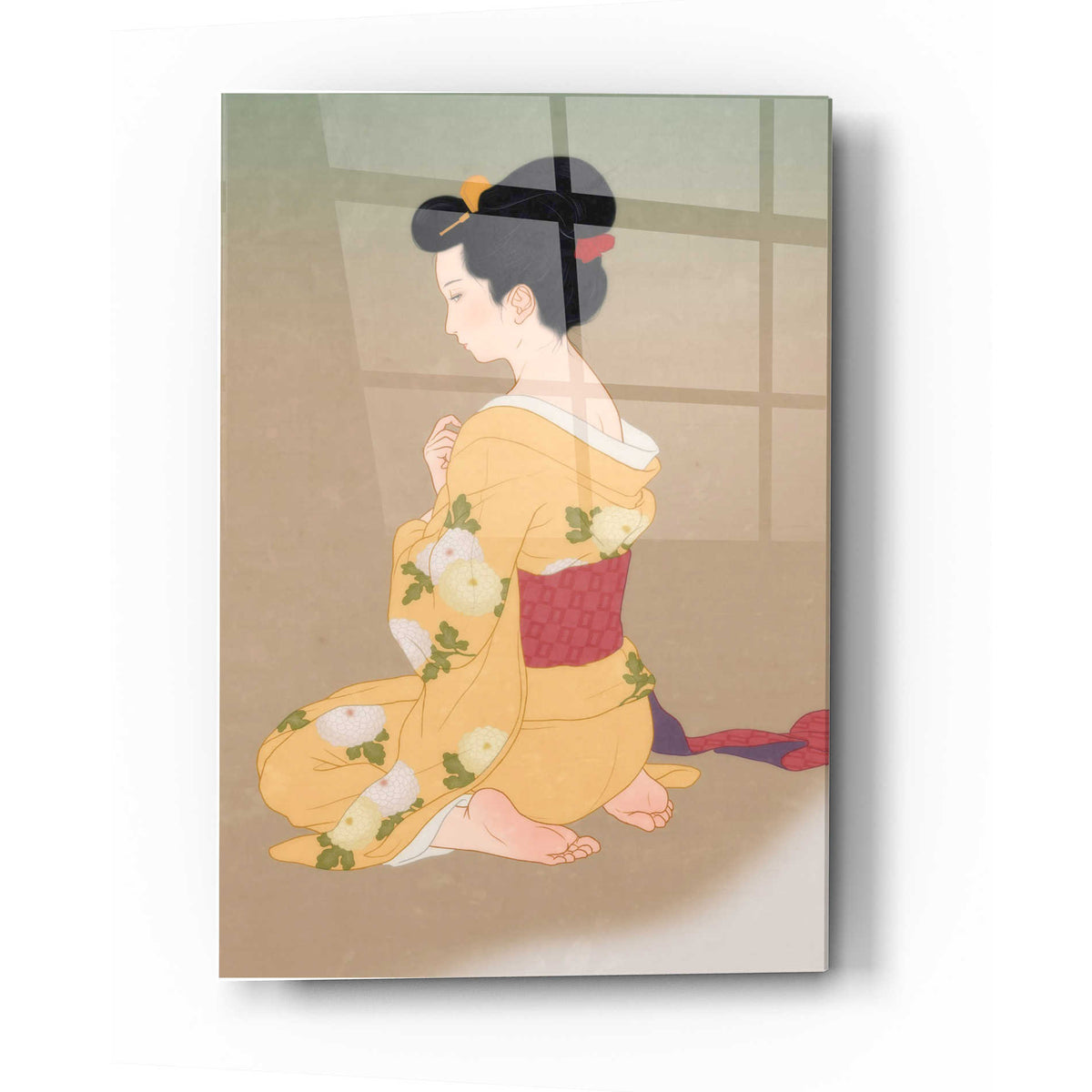 Epic Art 'Yogokoro' by Sai Tamiya, Acrylic Glass Wall Art