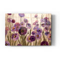Epic Art 'Pink And Purple Flowers' by Silvia Vassileva, Acrylic Glass Wall Art
