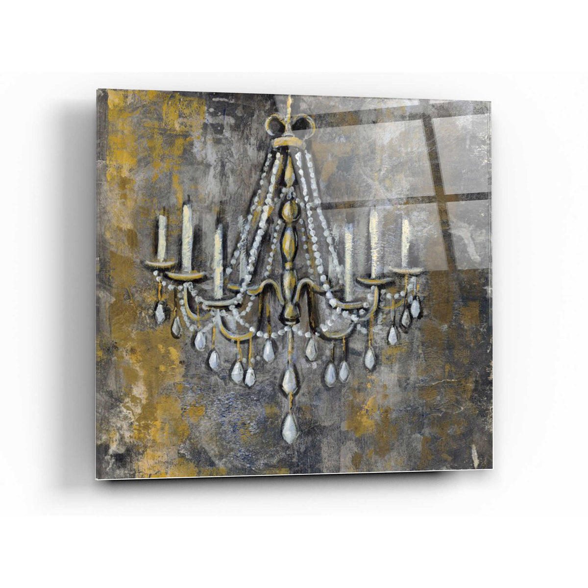 Epic Art 'Vintage Chandelier II' by Silvia Vassileva, Acrylic Glass Wall Art