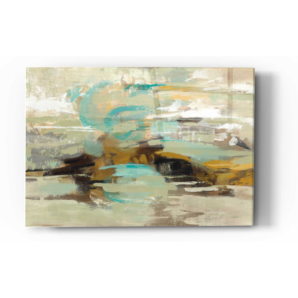 Epic Art 'Hidden Lagoon' by Silvia Vassileva, Acrylic Glass Wall Art