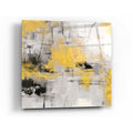 Epic Art 'Stone Gardens III Yellow' by Silvia Vassileva, Acrylic Glass Wall Art