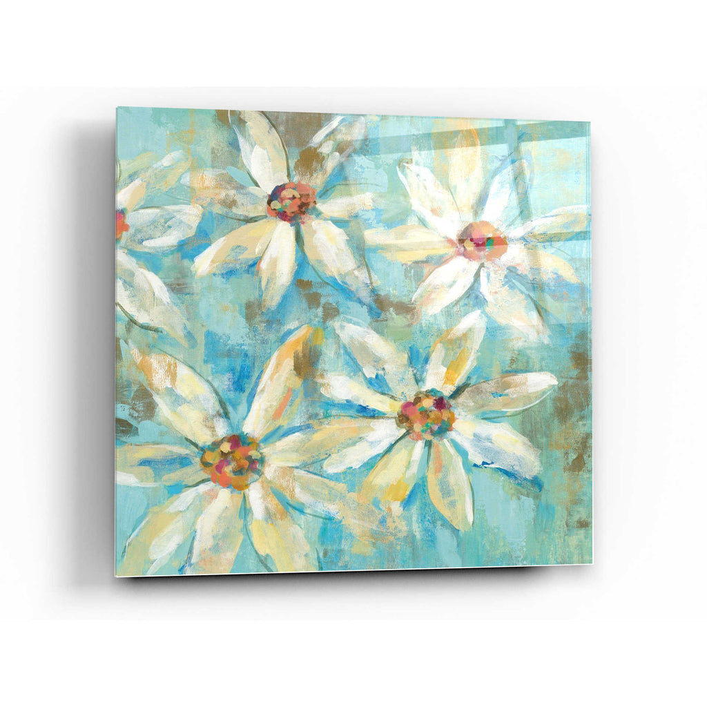 Epic Art 'Fjord Floral II' by Silvia Vassileva, Acrylic Glass Wall Art