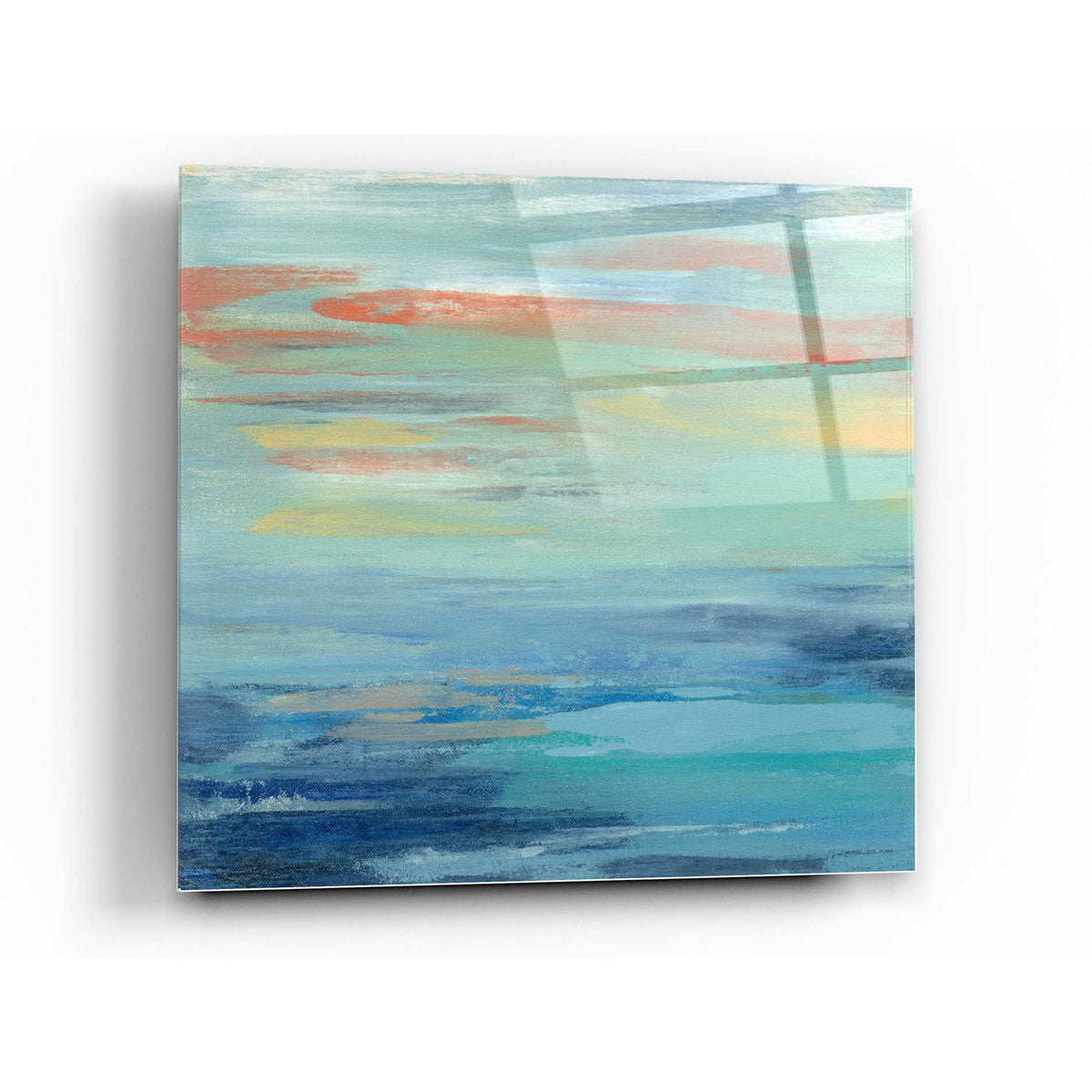 Epic Art 'Sunset Beach I' by Silvia Vassileva, Acrylic Glass Wall Art