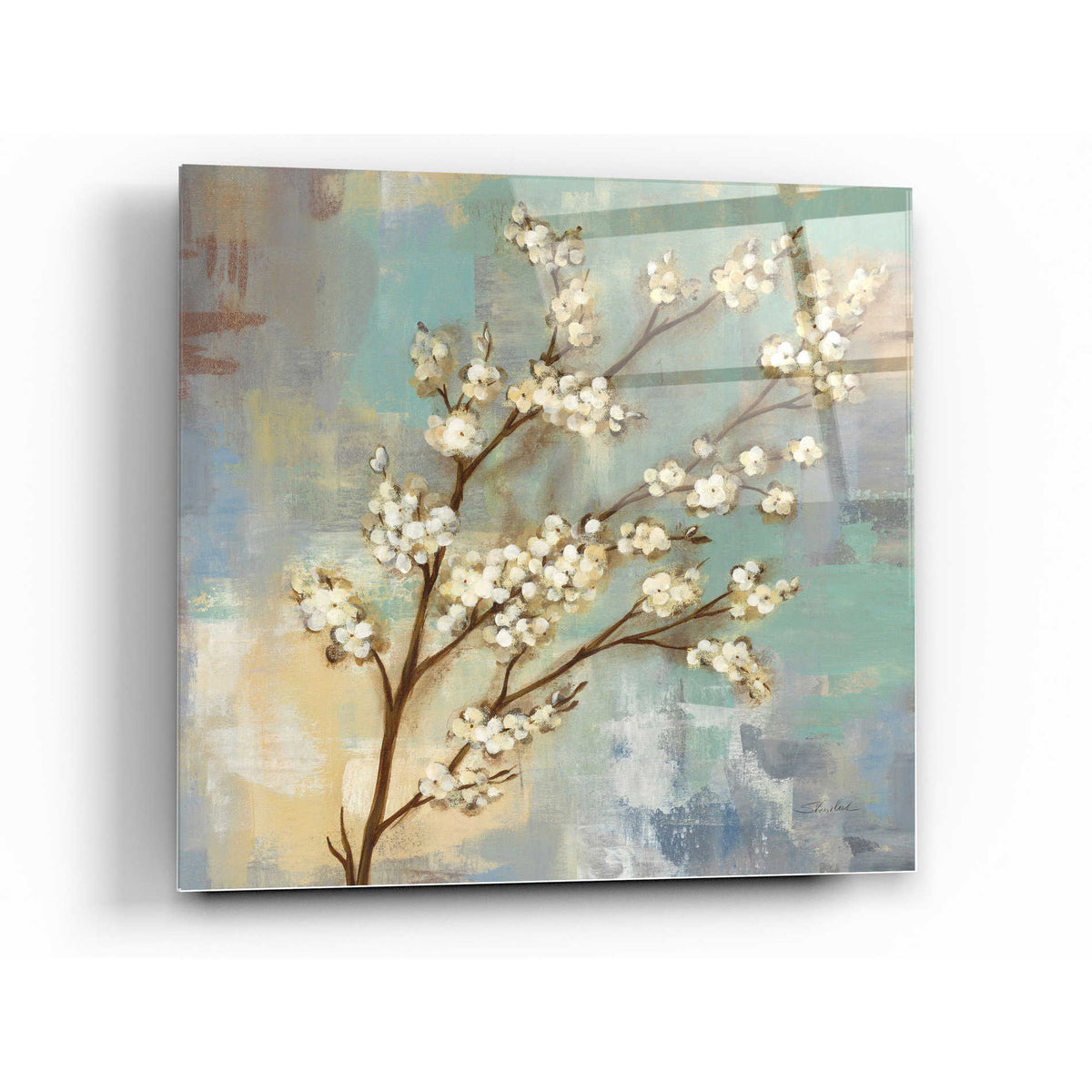 Epic Art 'Kyoto Blossoms I' by Silvia Vassileva, Acrylic Glass Wall Art
