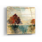 Epic Art 'Landscape Monotype II' by Silvia Vassileva, Acrylic Glass Wall Art