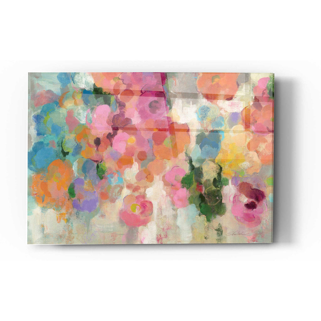 Epic Art 'Colorful Garden I' by Silvia Vassileva, Acrylic Glass Wall Art