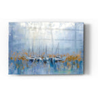 Epic Art 'Boats in the Harbor' by Silvia Vassileva, Acrylic Glass Wall Art