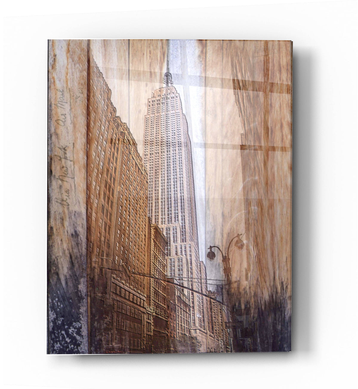 Epic Art 'Rustic ESB' by Karen Smith, Acrylic Glass Wall Art