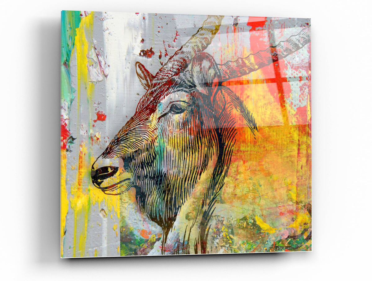 Epic Art 'Arty Beast 1' by Karen Smith, Acrylic Glass Wall Art