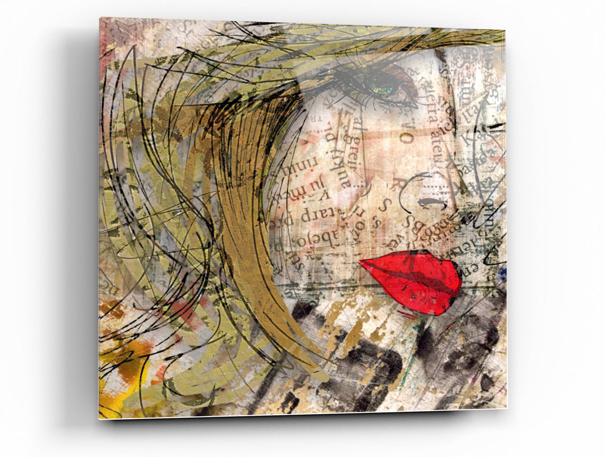 Epic Art 'Ladylips' by Karen Smith, Acrylic Glass Wall Art