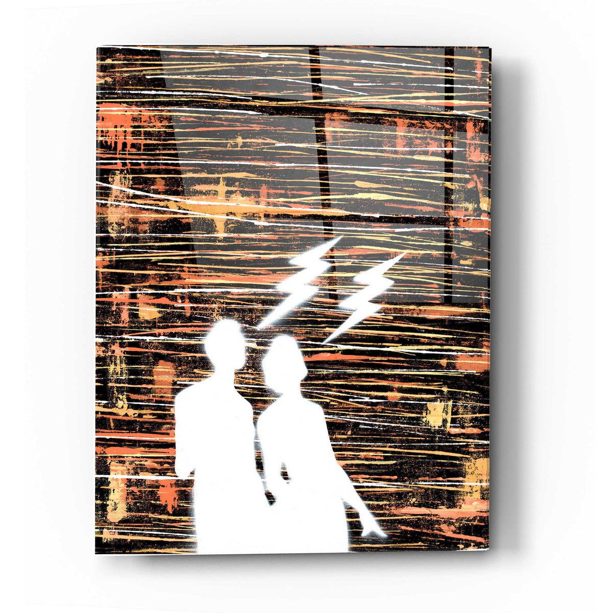 Epic Art 'Strucked' by Craig Snodgrass, Acrylic Glass Wall Art