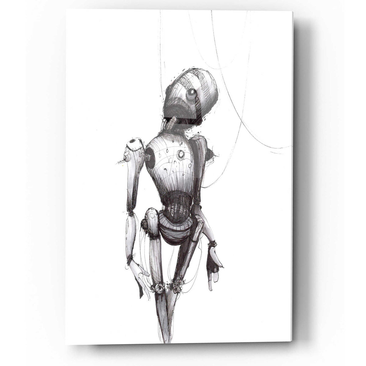Epic Art 'Disconnect' by Craig Snodgrass, Acrylic Glass Wall Art