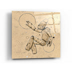 Epic Art 'Float Bot 1.0' by Craig Snodgrass, Acrylic Glass Wall Art