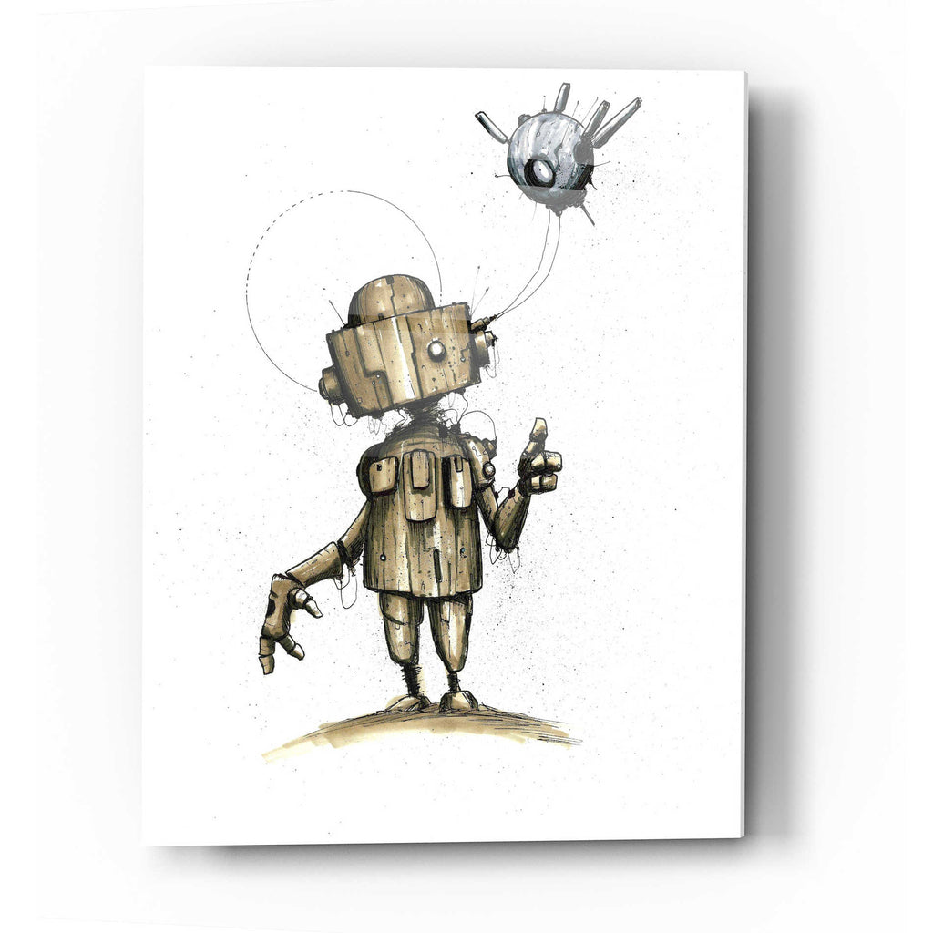 Epic Art 'Ink Bot 1.0' by Craig Snodgrass, Acrylic Glass Wall Art