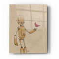 Epic Art 'Ink Bot Cardinal' by Craig Snodgrass, Acrylic Glass Wall Art