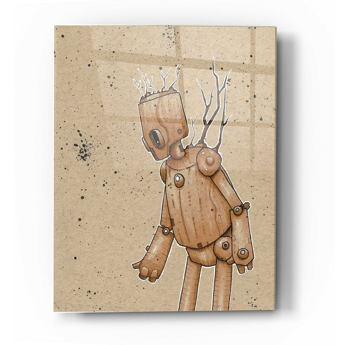Epic Art 'Ink Bot Tree' by Craig Snodgrass, Acrylic Glass Wall Art