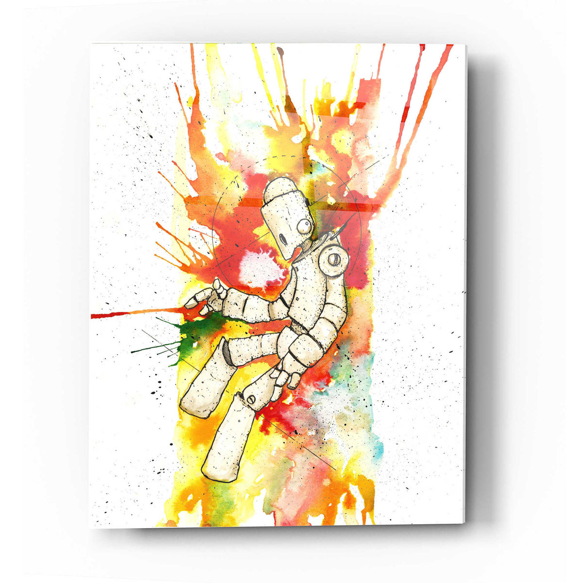 Epic Art 'Nebula Bot' by Craig Snodgrass, Acrylic Glass Wall Art