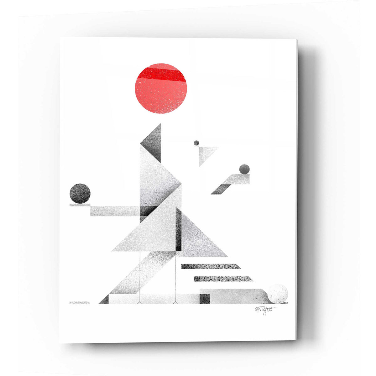 Epic Art 'Open Space 2' by Antony Squizzato, Acrylic Glass Wall Art