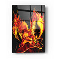 Epic Art 'Dragon Fire' by Michael Stewart, Acrylic Glass Wall Art
