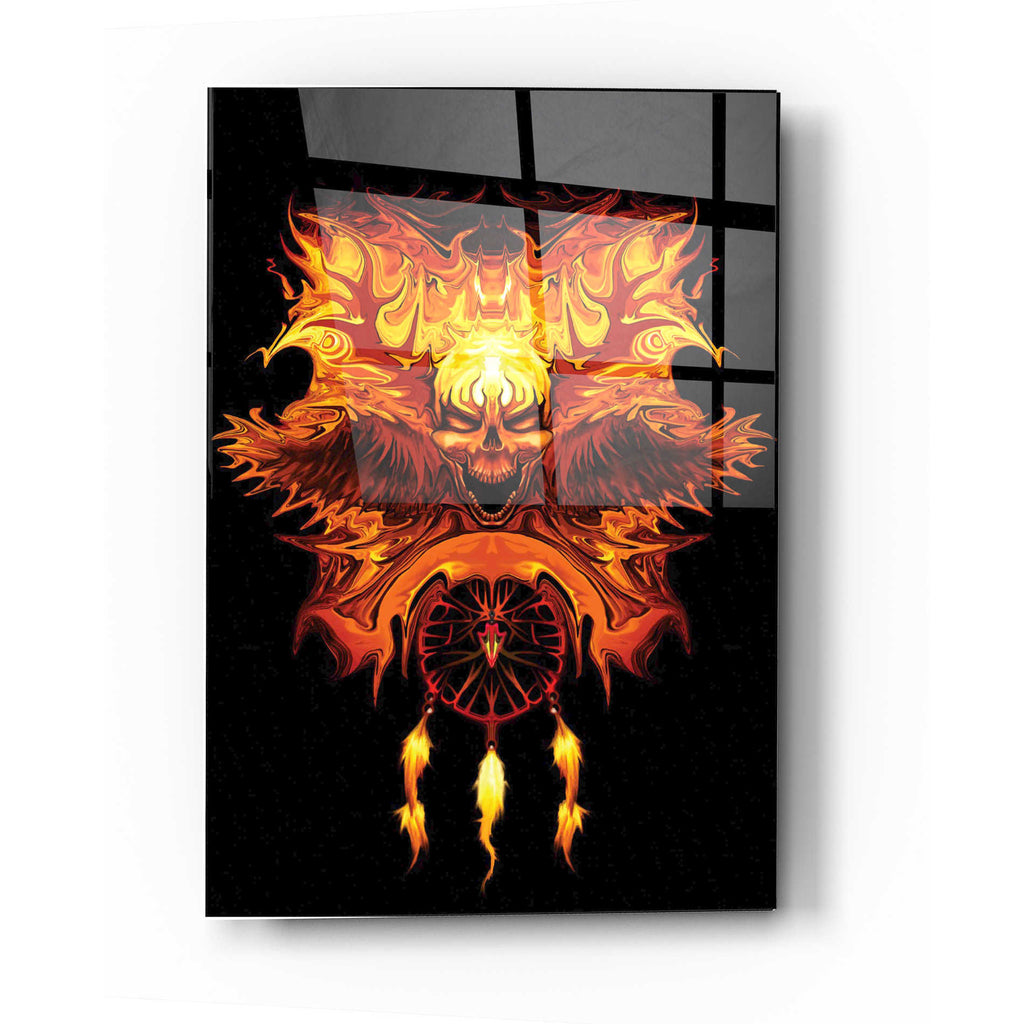 Epic Art 'Wendigo' by Michael Stewart, Acrylic Glass Wall Art