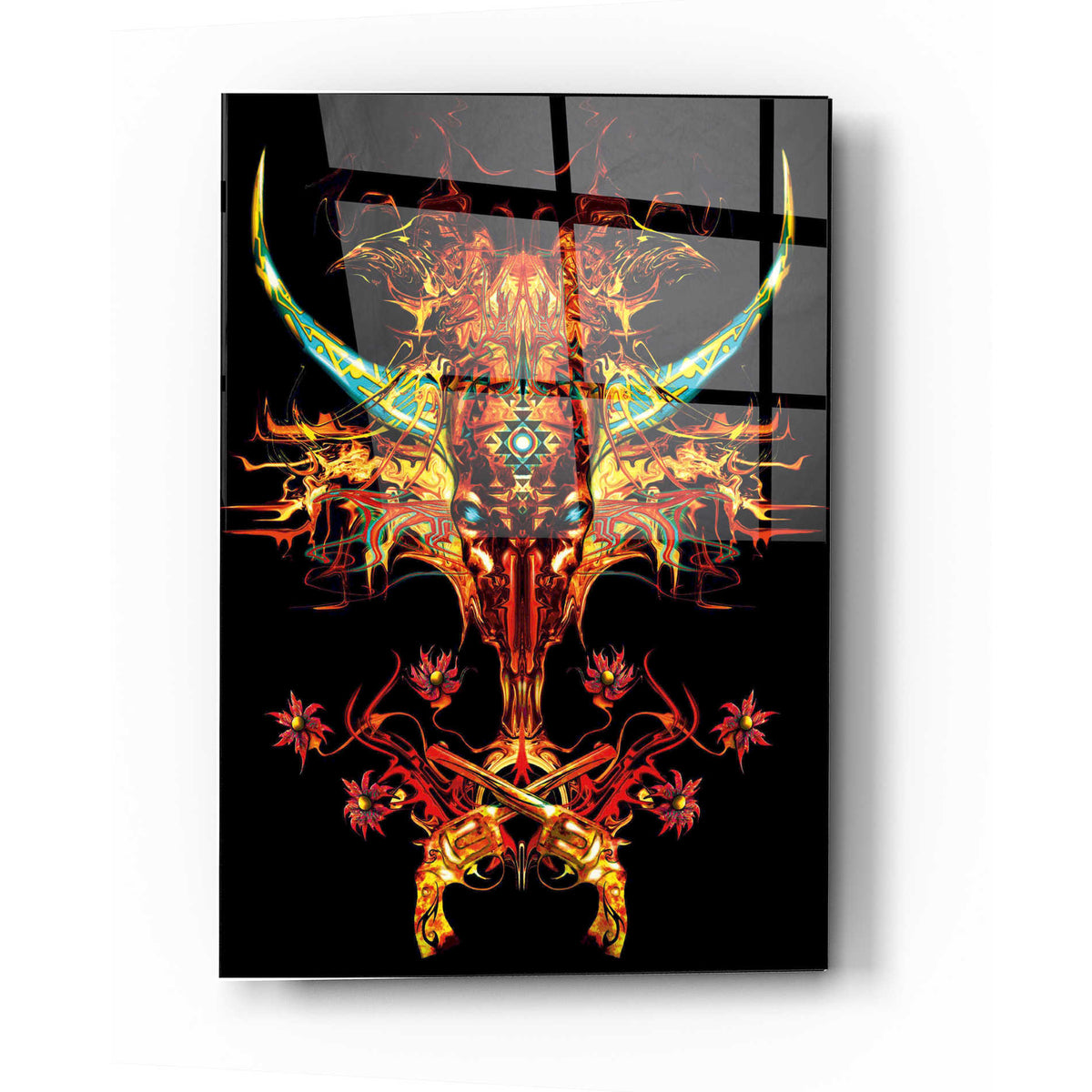 Epic Art 'Spaghetti Western' by Michael Stewart, Acrylic Glass Wall Art