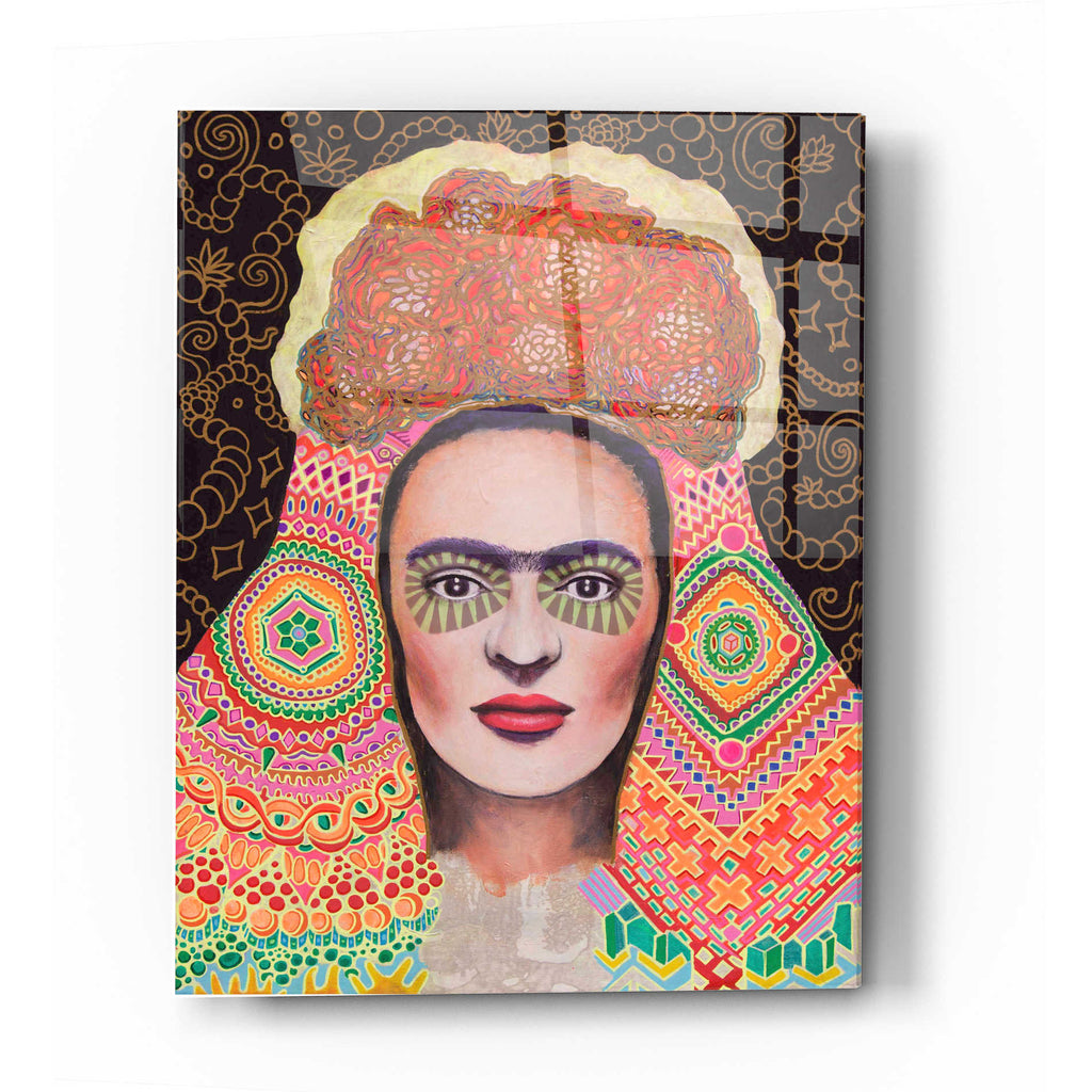 Epic Art 'Frida Santa Muerte' by Surma and Guillen, Acrylic Glass Wall Art