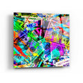 Epic Art 'Dirty Benjamins' Acrylic Glass Wall Art