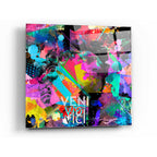 Epic Art 'Michelangelo's David Color' Acrylic Glass Wall Art