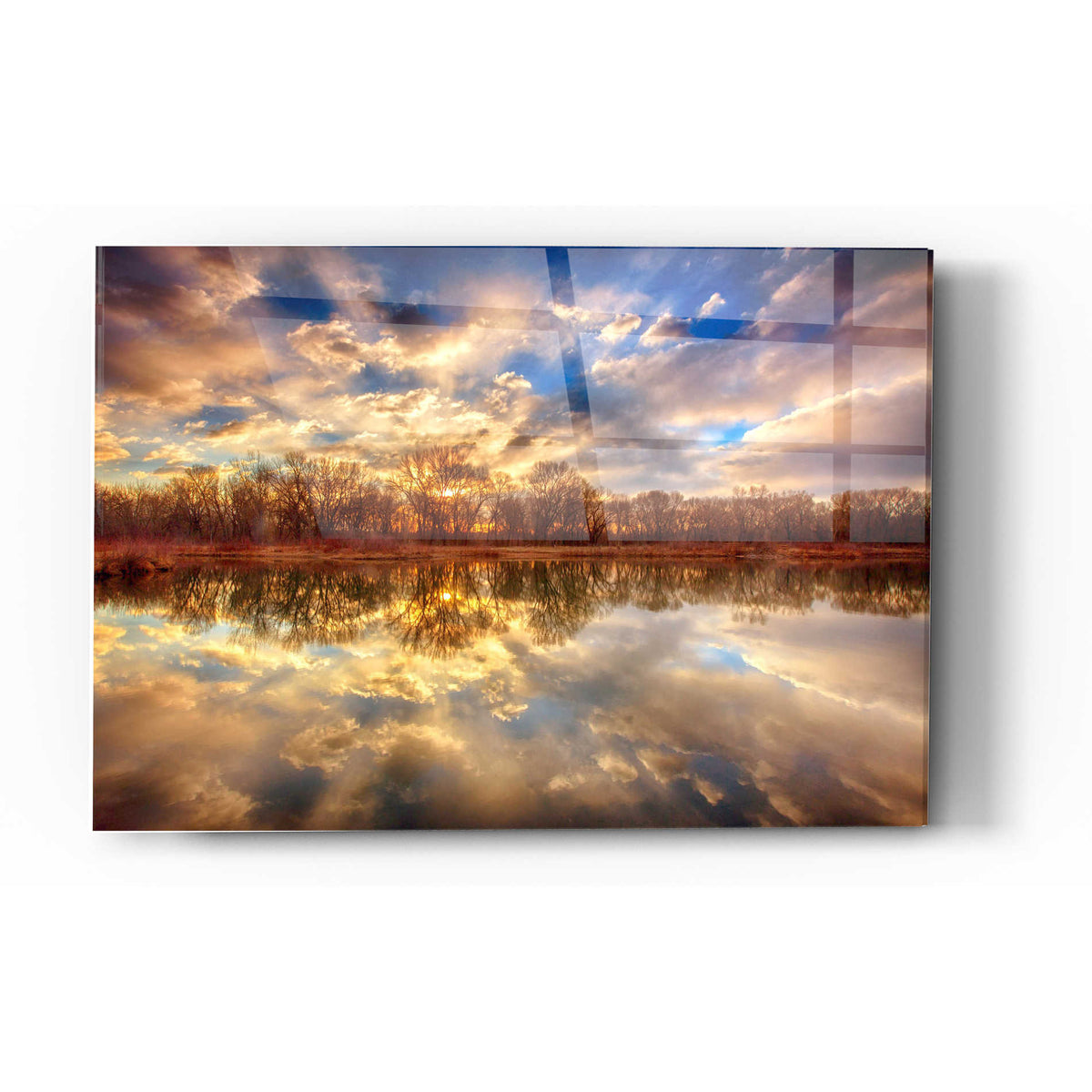 Epic Art "Chatfield Sunrise" by Darren White, Acrylic Glass Wall Art