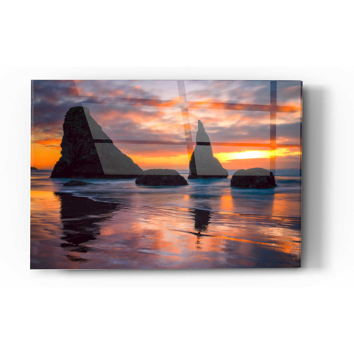 Epic Art "Late Night Cloud Dance" by Darren White, Acrylic Glass Wall Art