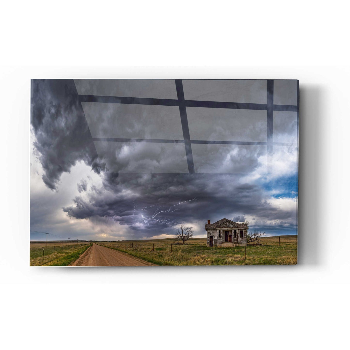 Epic Art "Pawnee School Storm" by Darren White, Acrylic Glass Wall Art