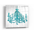 Epic Art 'Luxurious Lights III Turquoise' by James Wiens, Acrylic Glass Wall Art