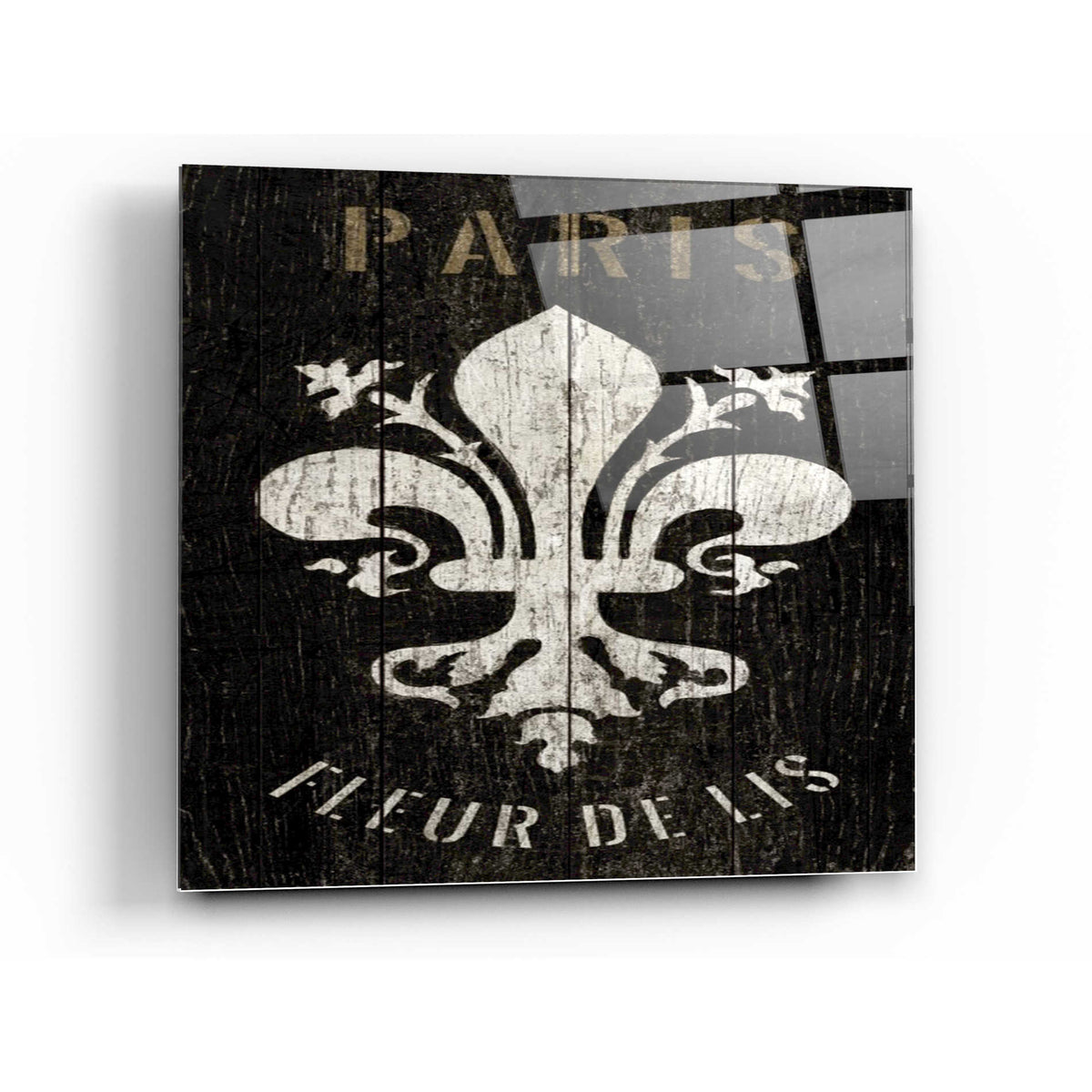 Epic Art 'Refurbished Fleur-de-lis' by Wild Apple Portfolio, Acrylic Glass Wall Art