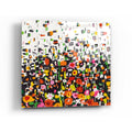 Epic Art 'Flower Shower Crop' by Wild Apple Portfolio, Acrylic Glass Wall Art