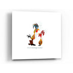 Epic Art 'Free Range Chicken' by Chuck Wimmer, Acrylic Glass Wall Art