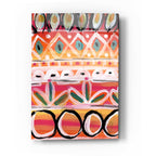 Epic Art 'Fiesta V' by Linda Woods, Acrylic Glass Wall Art