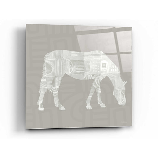 Epic Art 'Modern Farm Horse II' by Linda Woods, Acrylic Glass Wall Art