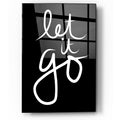 Epic Art 'Let It Go' by Linda Woods, Acrylic Glass Wall Art