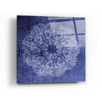 Epic Art 'Indigo Mandala' by Linda Woods, Acrylic Glass Wall Art