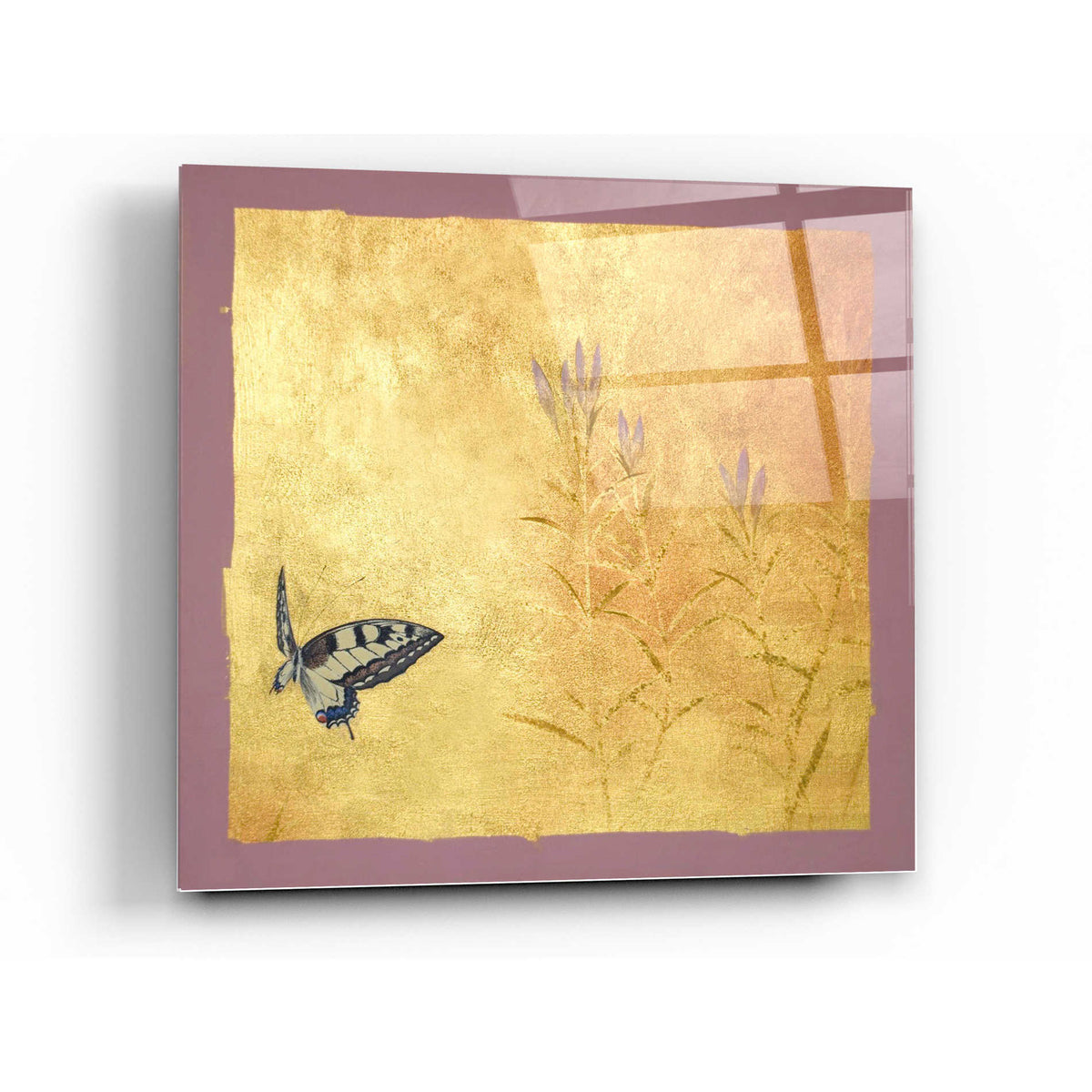 Epic Art 'Butterfly R' by Zigen Tanabe, Acrylic Glass Wall Art