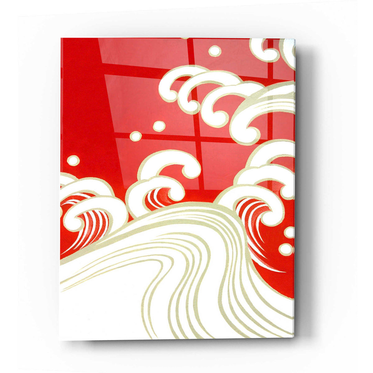Epic Art 'Wave B' by Zigen Tanabe, Acrylic Glass Wall Art