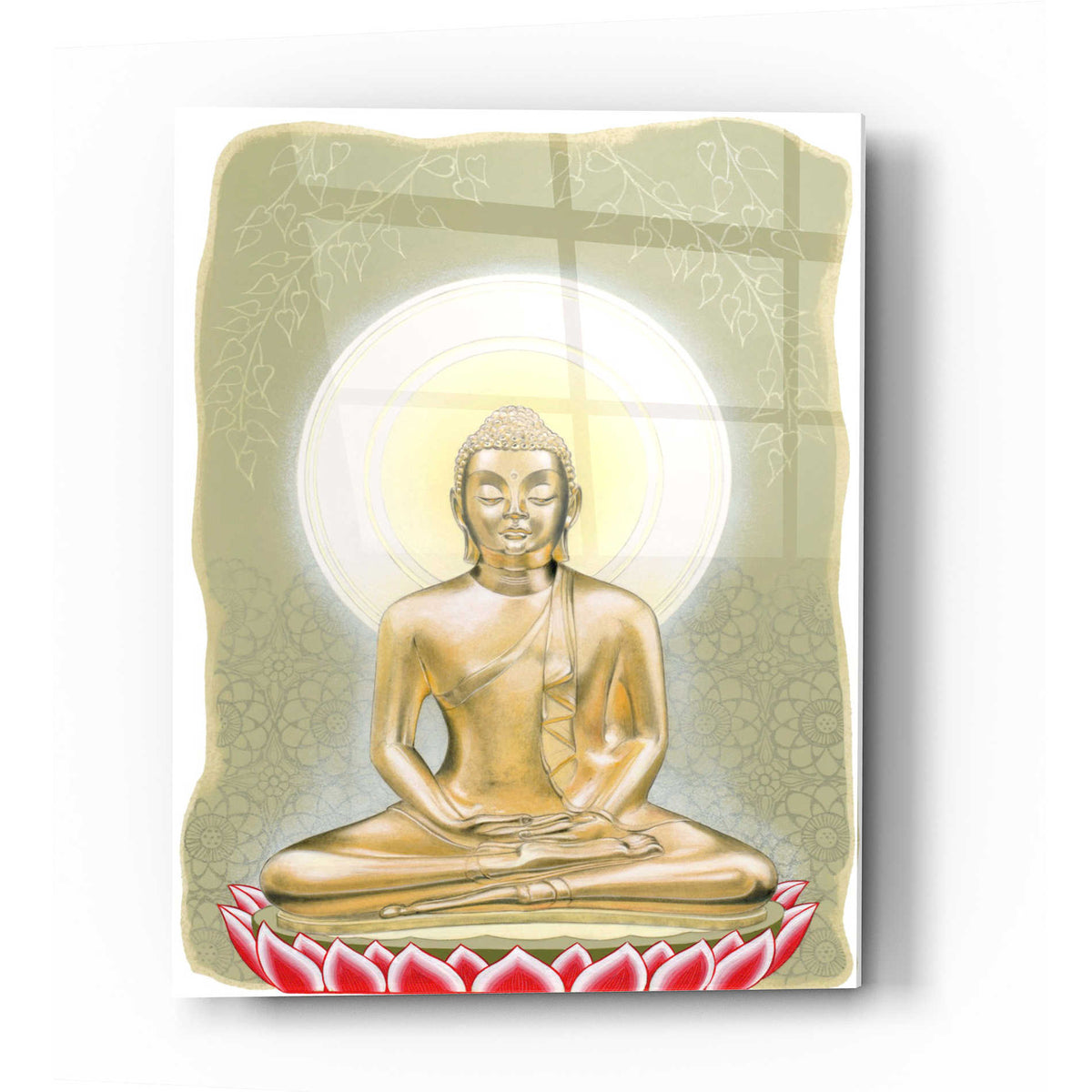 Epic Art 'Buddha' by Zigen Tanabe, Acrylic Glass Wall Art